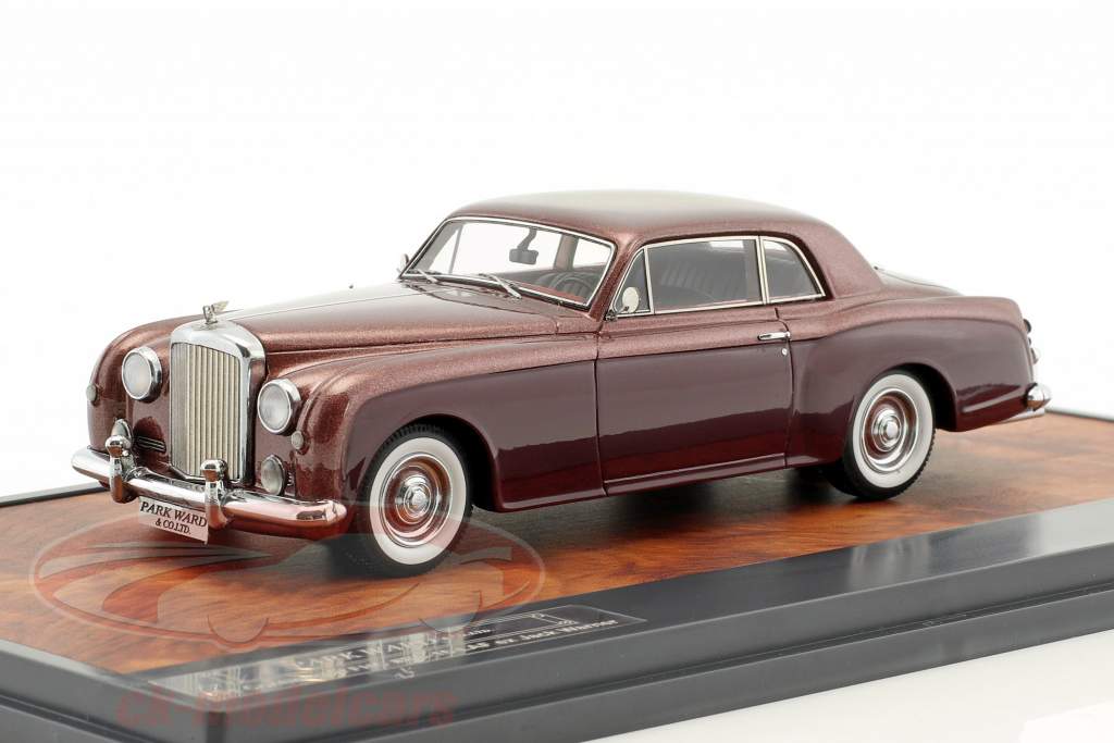 Bentley S1 Continental Park Ward ano de construção 1956 marrom metálico 1:43 Matrix