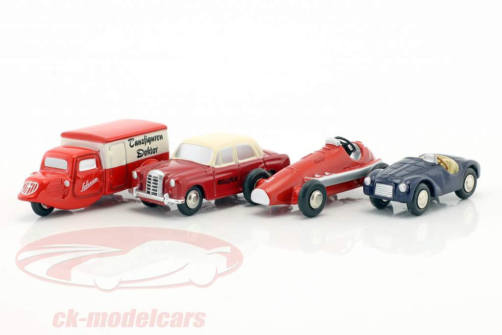 4-Car Gift Set A 1:90 Schuco Piccolo