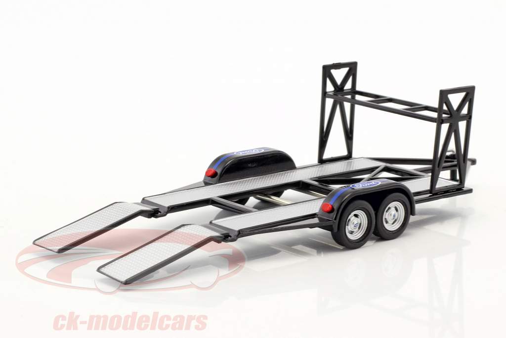 串联 拖车 Ford 同 轮胎 架 黑 1:43 GMP