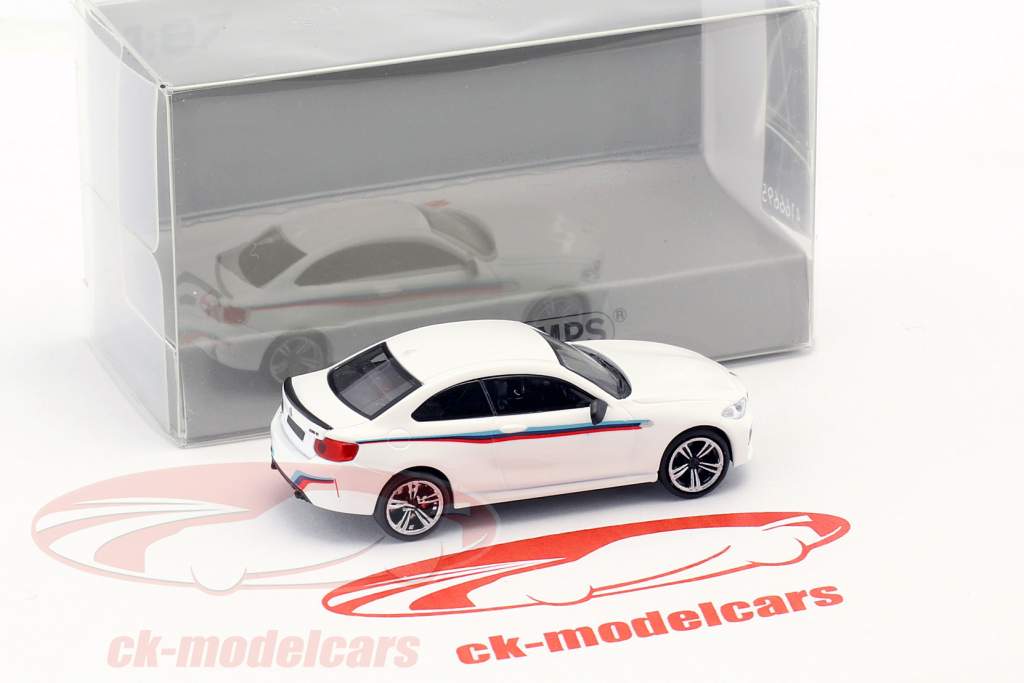 BMW M2 Presentation Car 2016 白 1:87 Minichamps