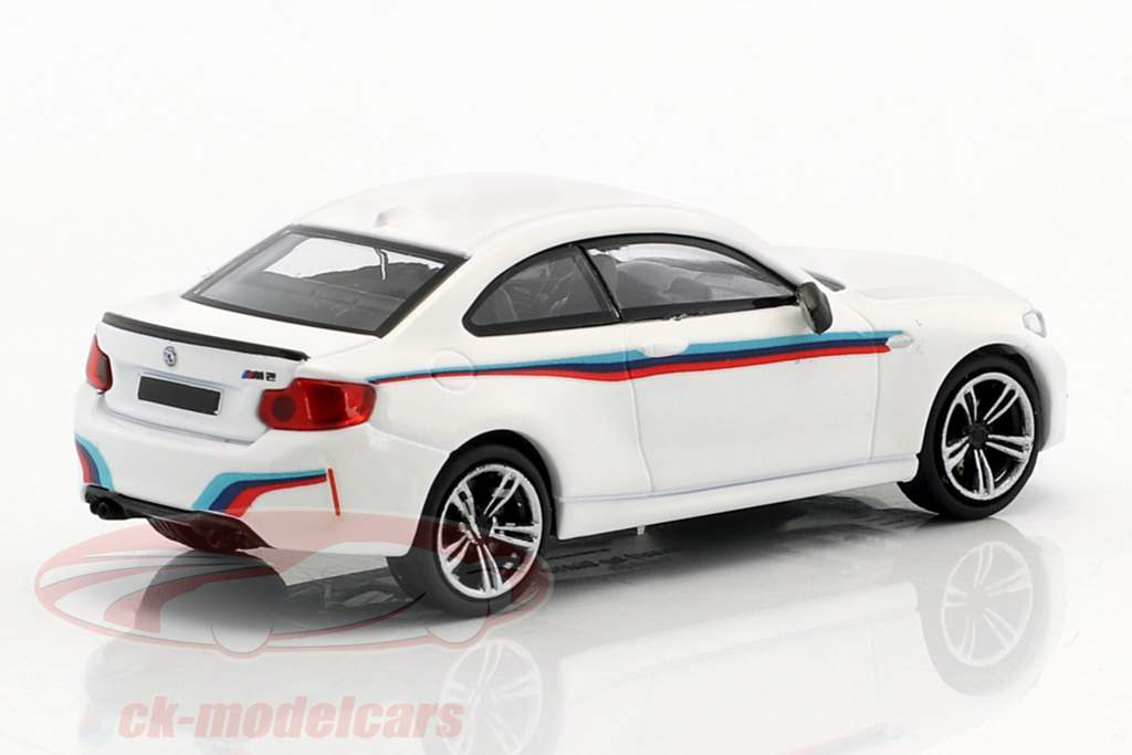BMW M2 Presentation Car 2016 wit 1:87 Minichamps