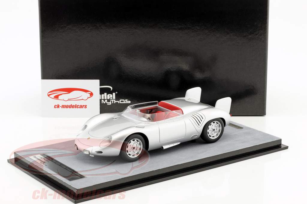 Porsche 718 RSK Press version 1958 silver 1:18 Tecnomodel