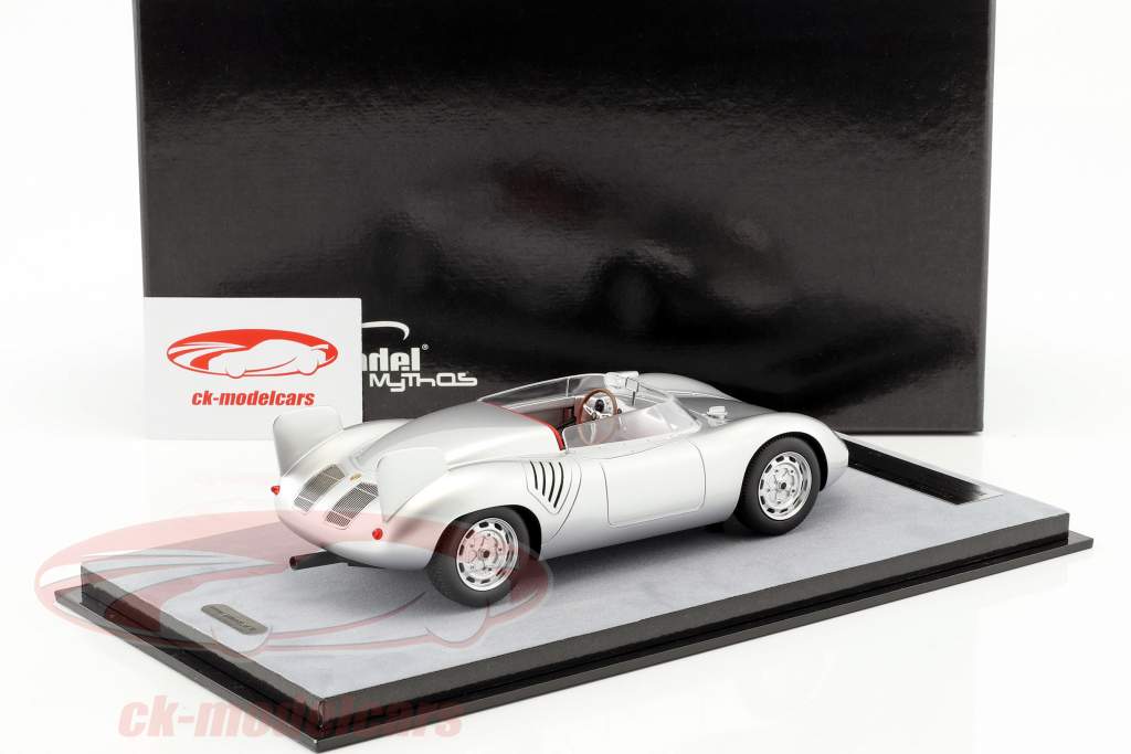 Porsche 718 RSK Press version 1958 silver 1:18 Tecnomodel