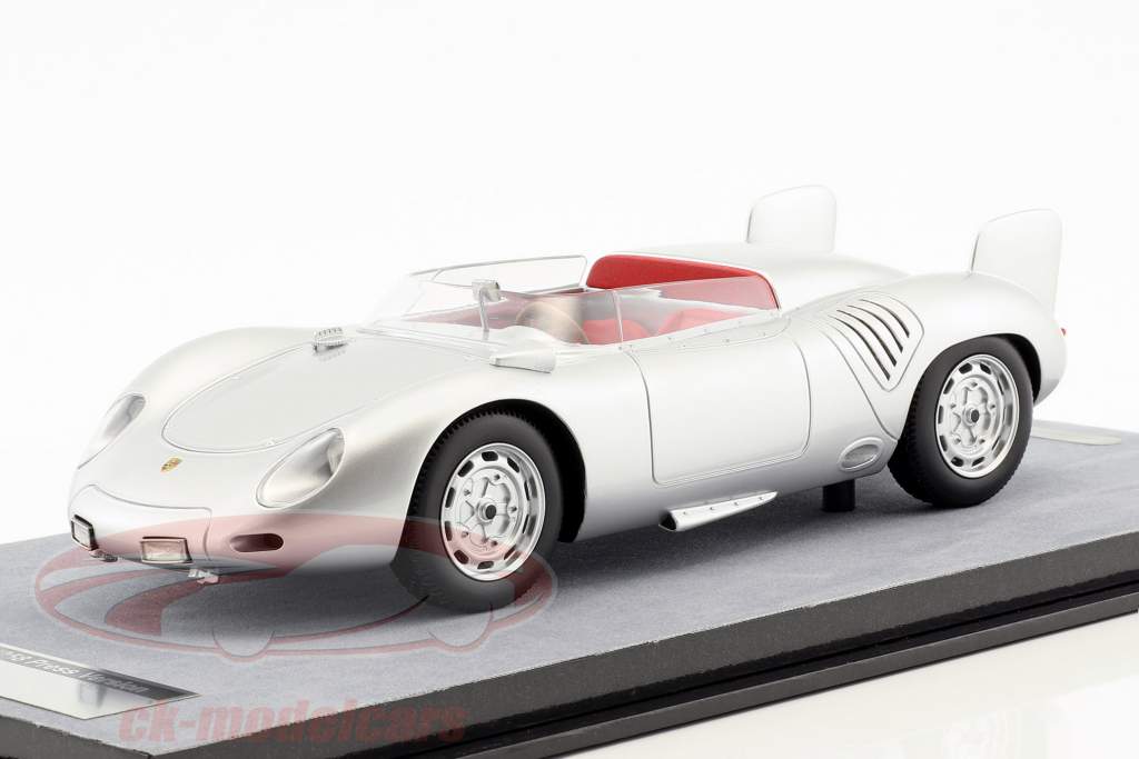 Porsche 718 RSK Press version 1958 silver 1:18 Tecnomodel