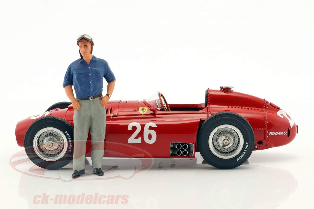 CMC 1:18 J.M. Fangio / P. Collins Ferrari D50 #26 2nd Italy