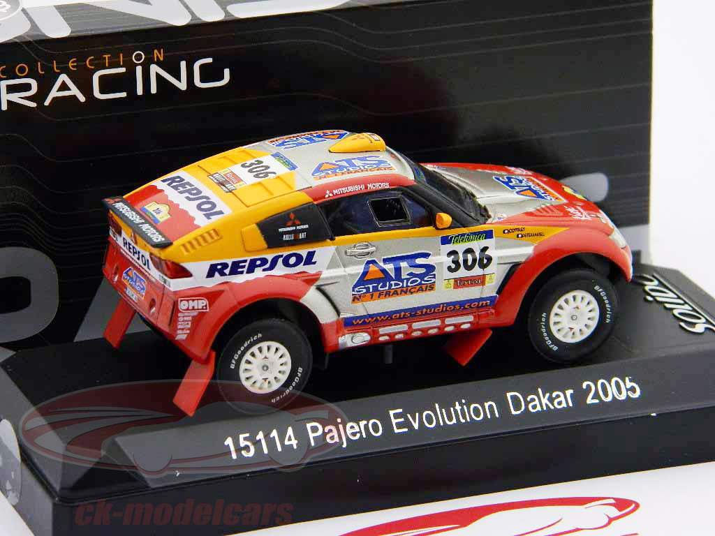 Mitsubishi Pajero Evolution #306 Rallye Dakar 2005 1:43 Solido