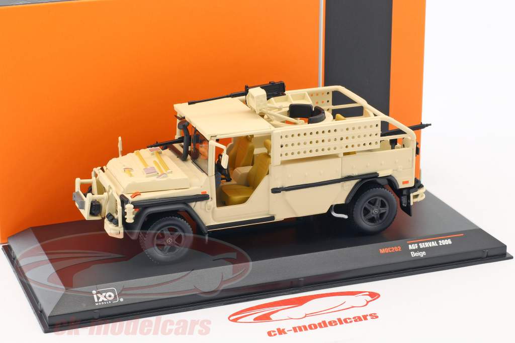 AGF Serval año de construcción 2006 beige 1:43 Ixo