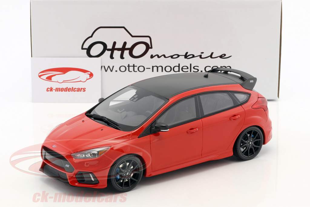 Ford Focus RS Год постройки 2018 красный 1:18 OttOmobile