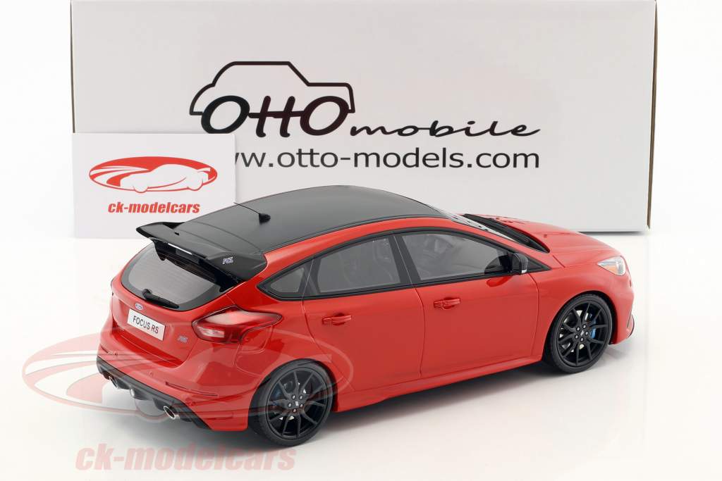 Ford Focus RS année de construction 2018 rouge 1:18 OttOmobile