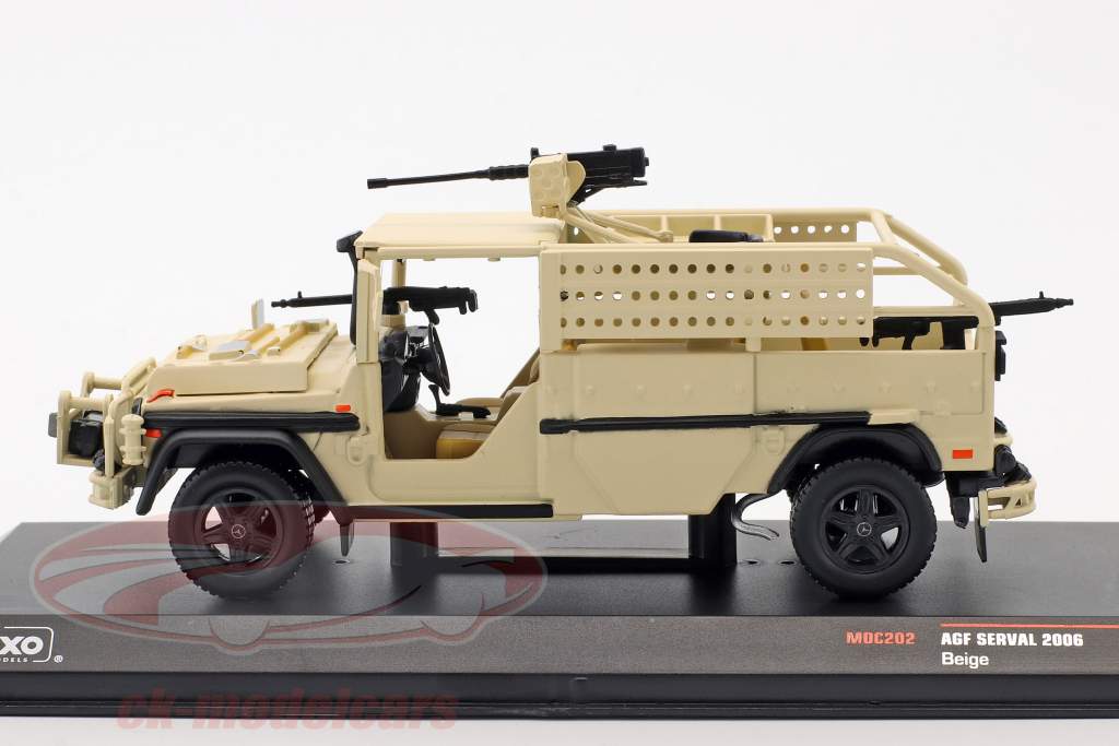 AGF Serval année de construction 2006 beige 1:43 Ixo