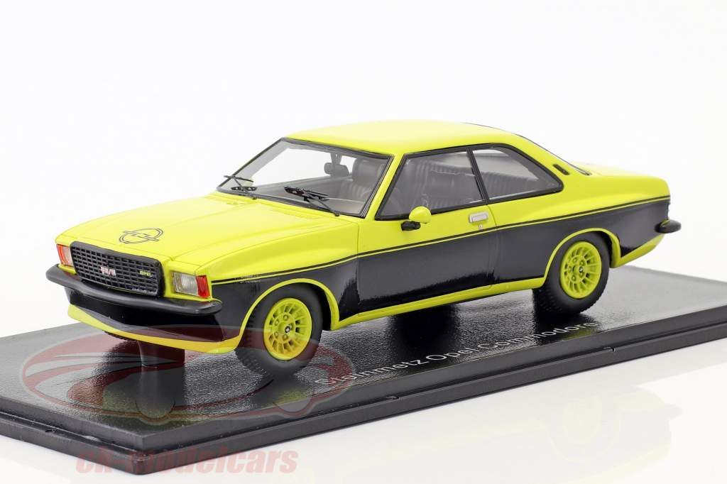 Steinmetz Opel Commodore B jaune / noir 1:43 Neo