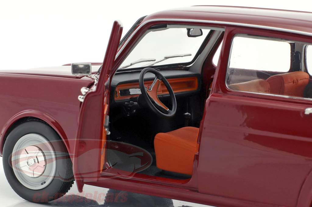 Simca 1000 LS Bouwjaar 1974 amarante rood 1:18 Norev