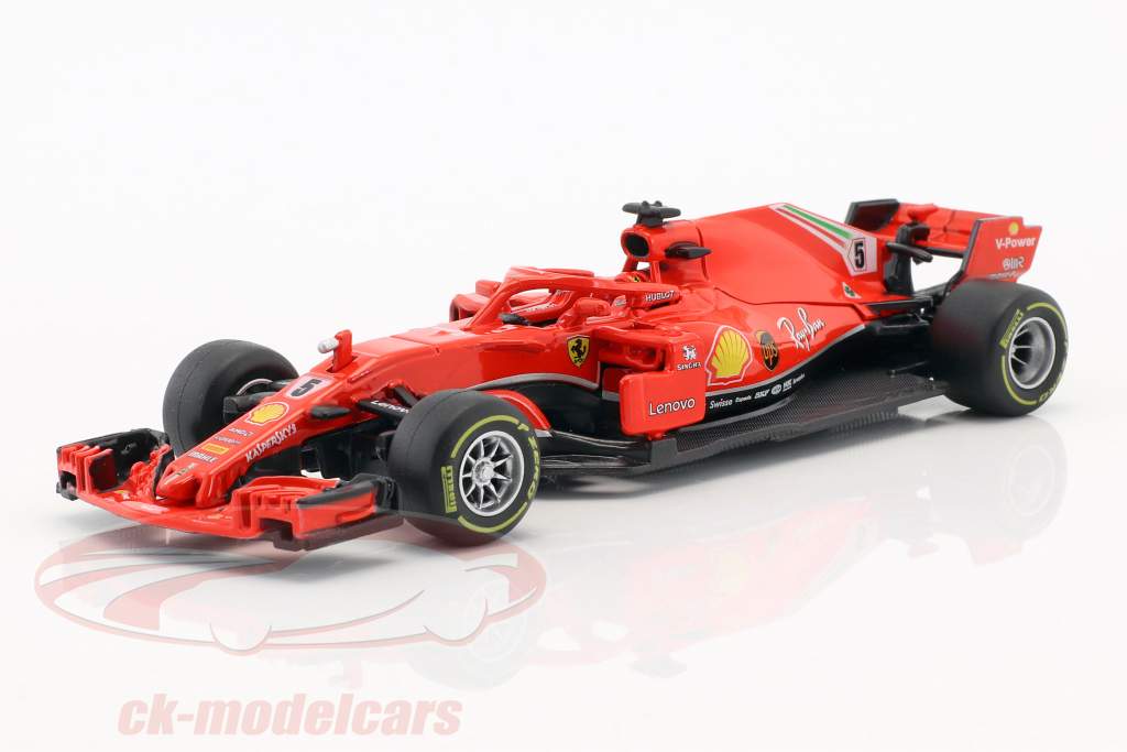 Bburago 1:43 Sebastian Vettel Ferrari SF71H #5 formula 1