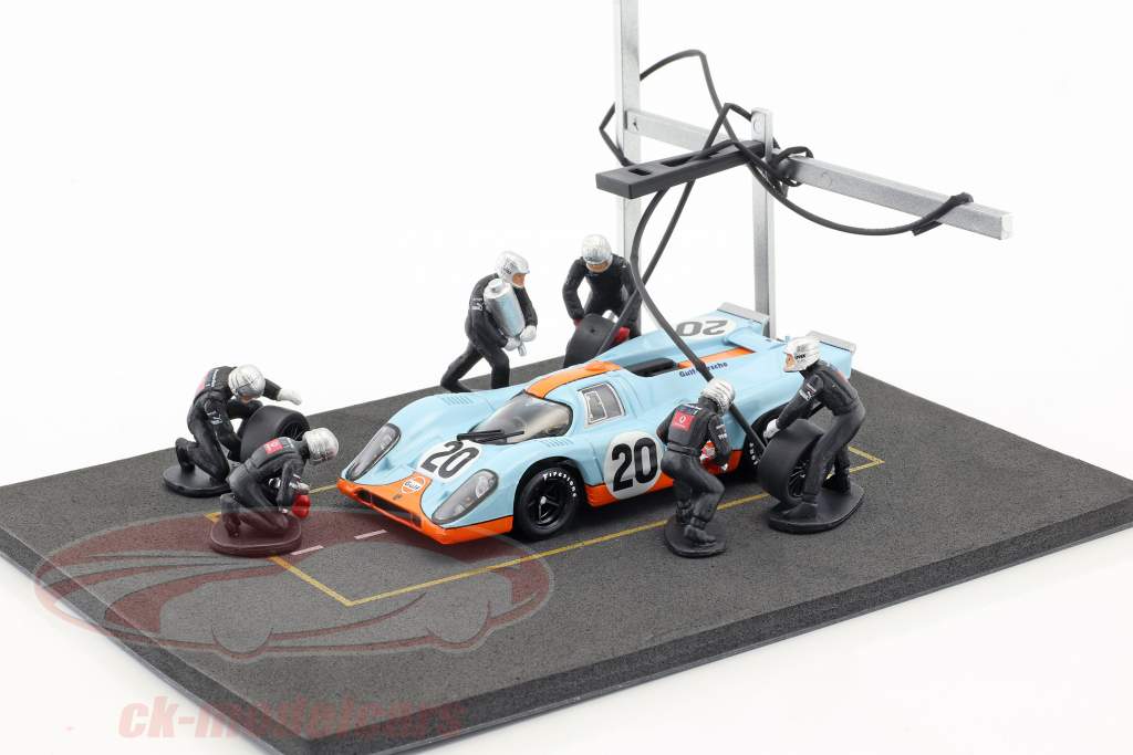 pitstop meccanico set con 6 figure 1:43 Altaya