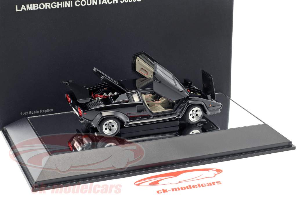 Lamborghini Countach 5000S negro 1:43 AUTOart