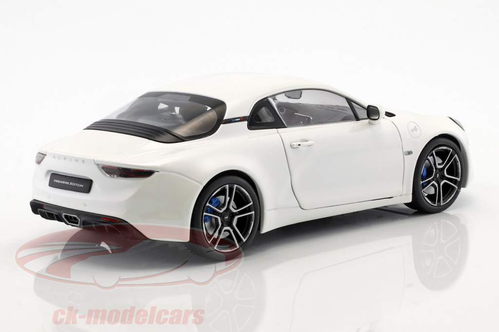 Alpine A110 Premiere Edition 2017 wit 1:18 Solido