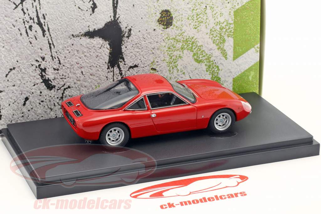 De Tomaso Vallelunga year 1965 red 1:43 AutoCult