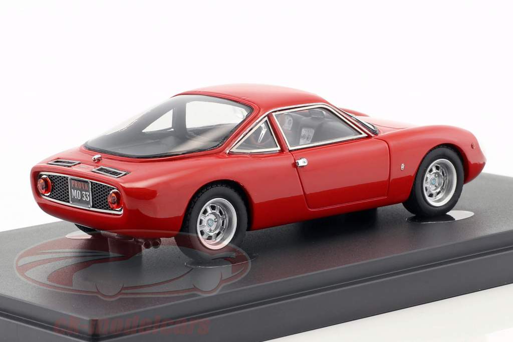 De Tomaso Vallelunga année de construction 1965 rouge 1:43 AutoCult