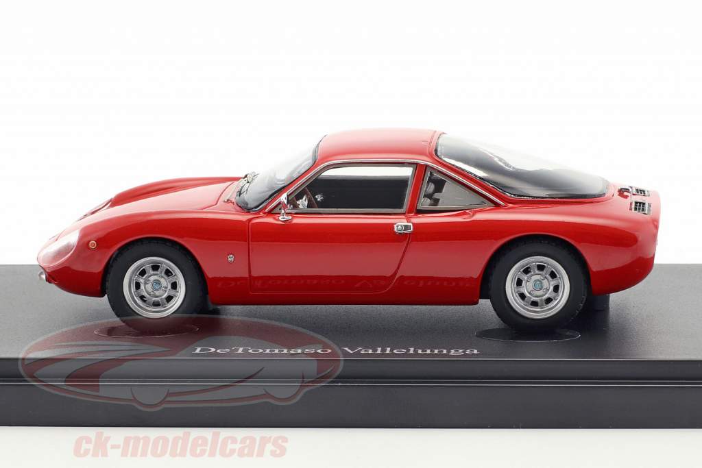 De Tomaso Vallelunga year 1965 red 1:43 AutoCult