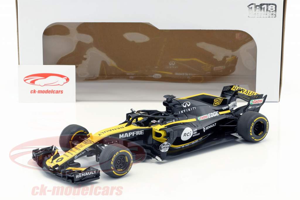 Solido 1:18 Nico Hülkenberg Renault RS 18 #27 Launch Version