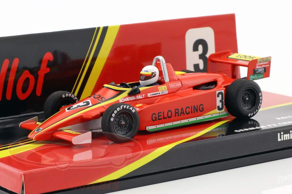 Stefan Bellof Ralt RT3 #3 formule 3 championnat 1981 1:43 Minichamps
