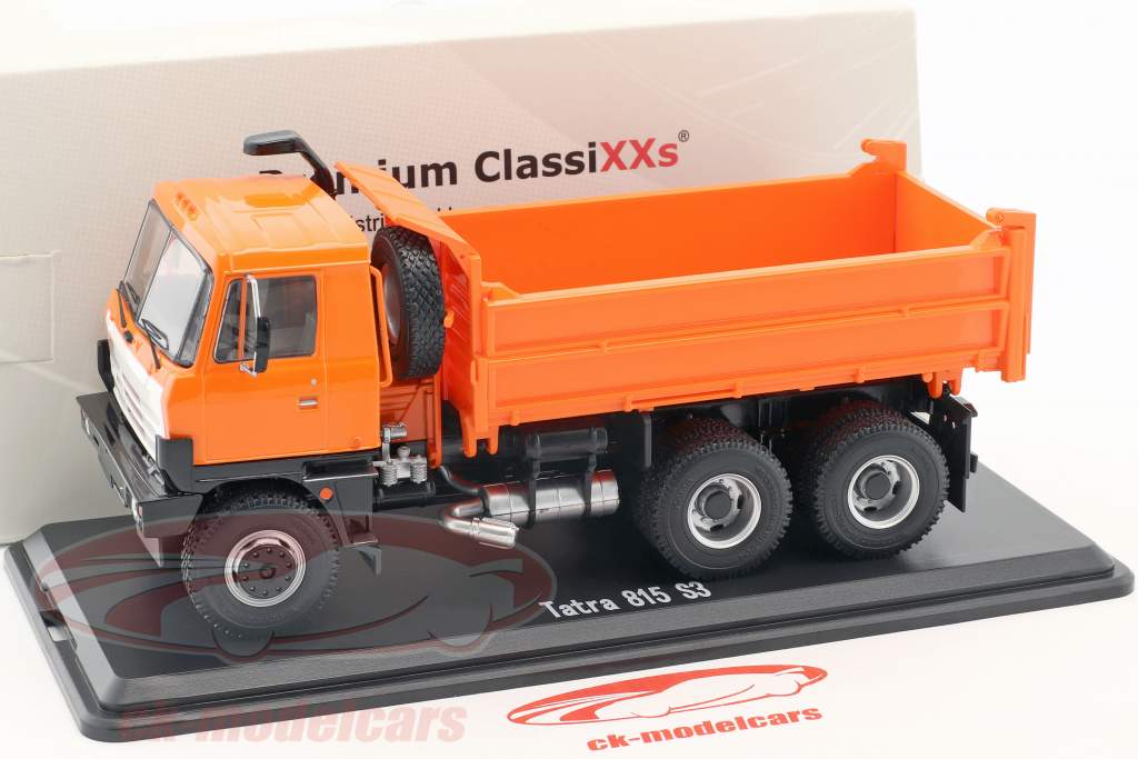 Tatra 815 S3 Three-way tipper LKW oranje 1:43 Premium ClassiXXs