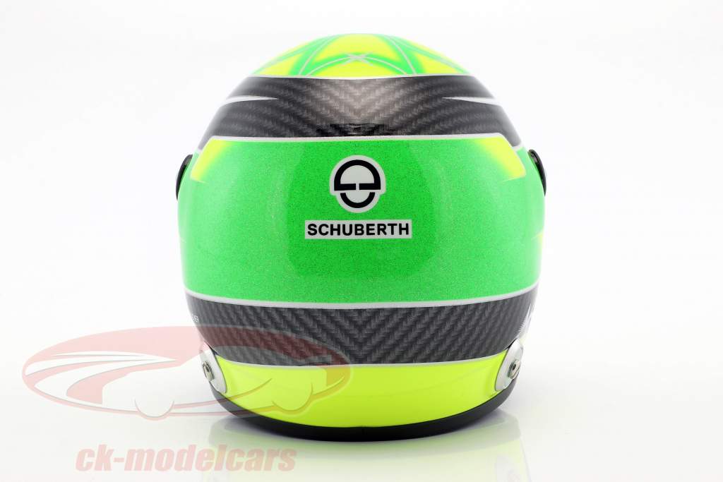 Mick Schumacher Dallara F317 formule 3 kampioen 2018 helm 1:2 Schuberth