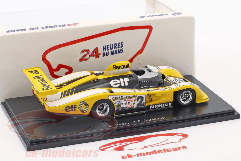 Renault Alpine A442 #2 Winner 24h LeMans 1978 Pironi, Jaussaud 1:43 Spark
