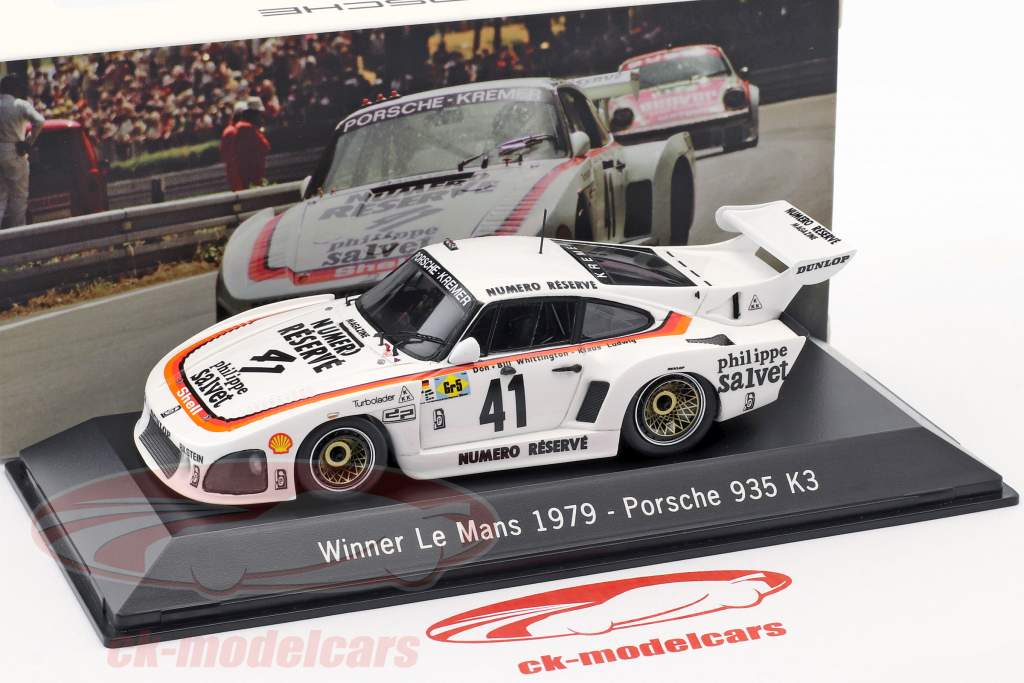 Spark 1:43 ポルシェ 935 K3は #41 当選者 24 ルマン 1979