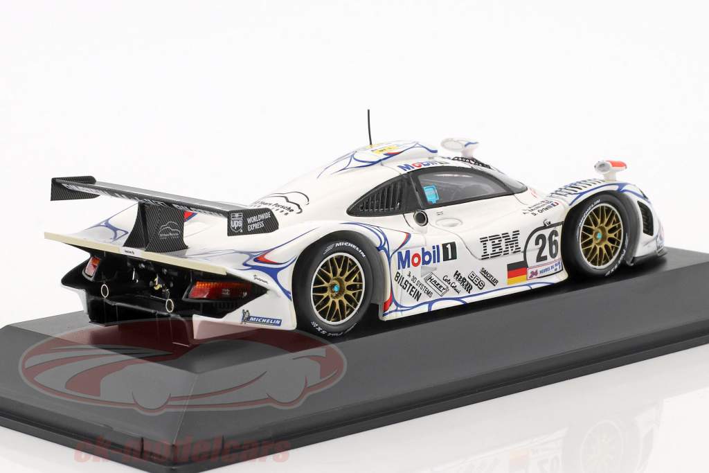 Porsche 911 GT1 #26 Ganador 24h Le Mans 1998 McNish, Aiello, Ortelli 1:43 Spark