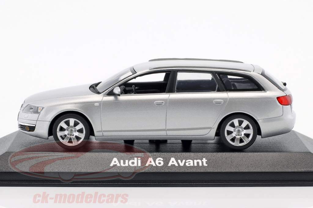 Audi A6 Avant 2004 silver metallic 1:43 Minichamps