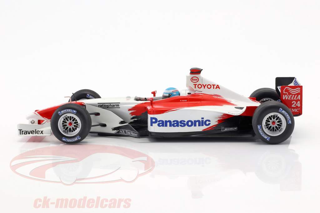 【ミニチャンプス　TOYOTA TF102 2002年　1/18】 Minichamps 1:18 Mika Salo Toyota TF102 #24 formula 1 showcar