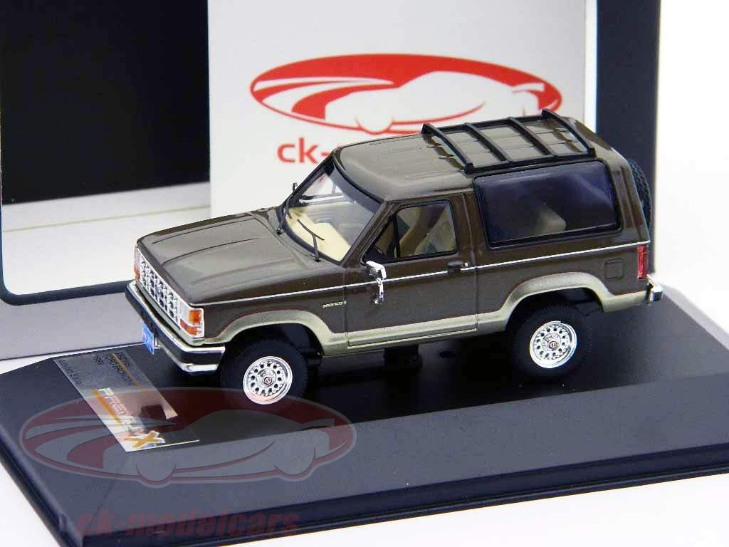 フォードブロンコII Bjの。1989ブラウンゴールド/ブラウンゴールド1時43分IXO