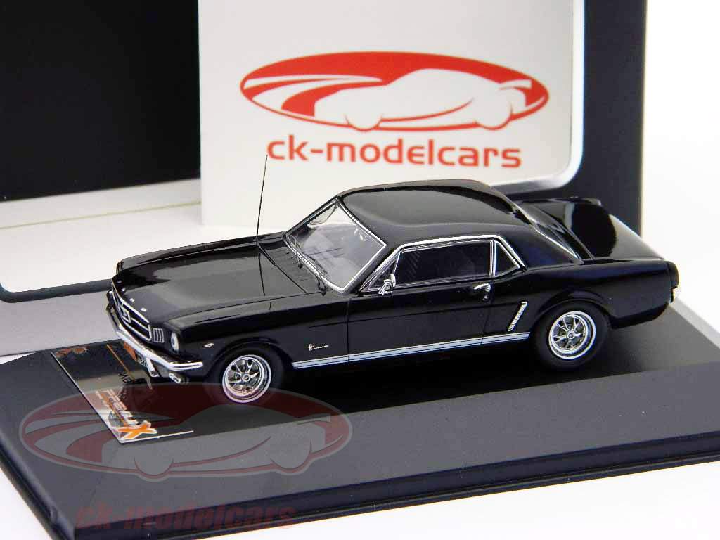 Ford Mustang Bj. 1965 black 1:43 Ixo