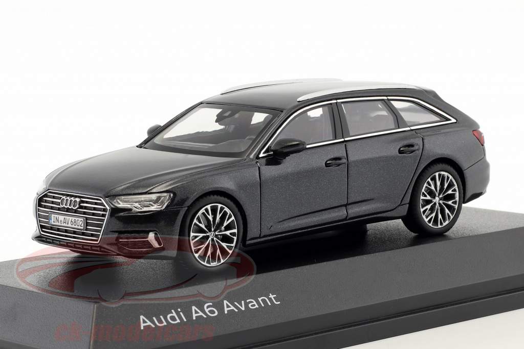 Audi A6 Avant C8 築 2018 グレーvesuv 1:43 iScale