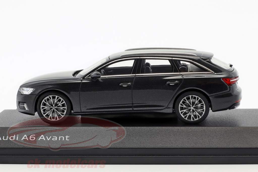 Audi A6 Avant C8 築 2018 グレーvesuv 1:43 iScale