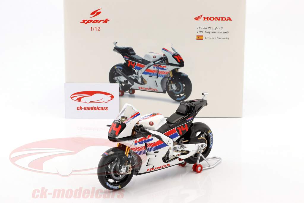 ミニカー　1/12 Honda RC213V-S Carbon 2016 [M12011] 1/12 Spark 2016 Honda RC213V-S (Carbon Black) Motorcycle