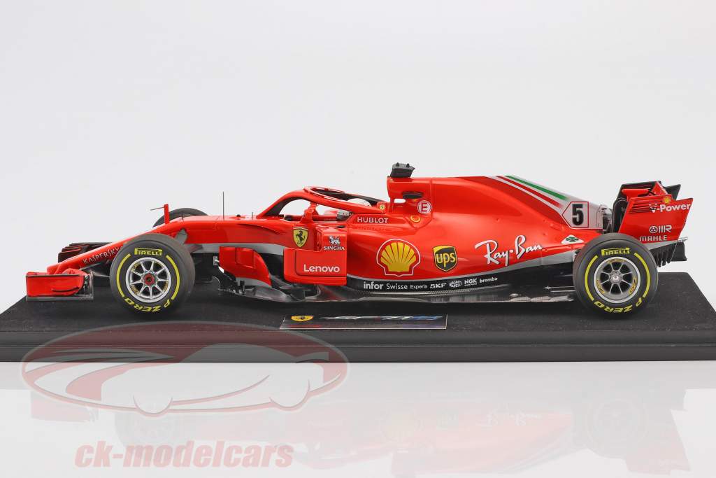 ミニカー Looksmart 1/18 Ferrari SF71H No7 Winner Ferrari SF71H Australian GP 2018 Sebastian Vettel Winner 1