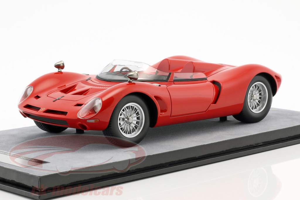 Bizzarrini P538 spyder Press Version 1965 rosso corsa 1:18 Tecnomodel