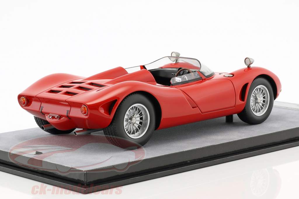 Bizzarrini P538 spyder Press Version 1965 rosso corsa 1:18 Tecnomodel