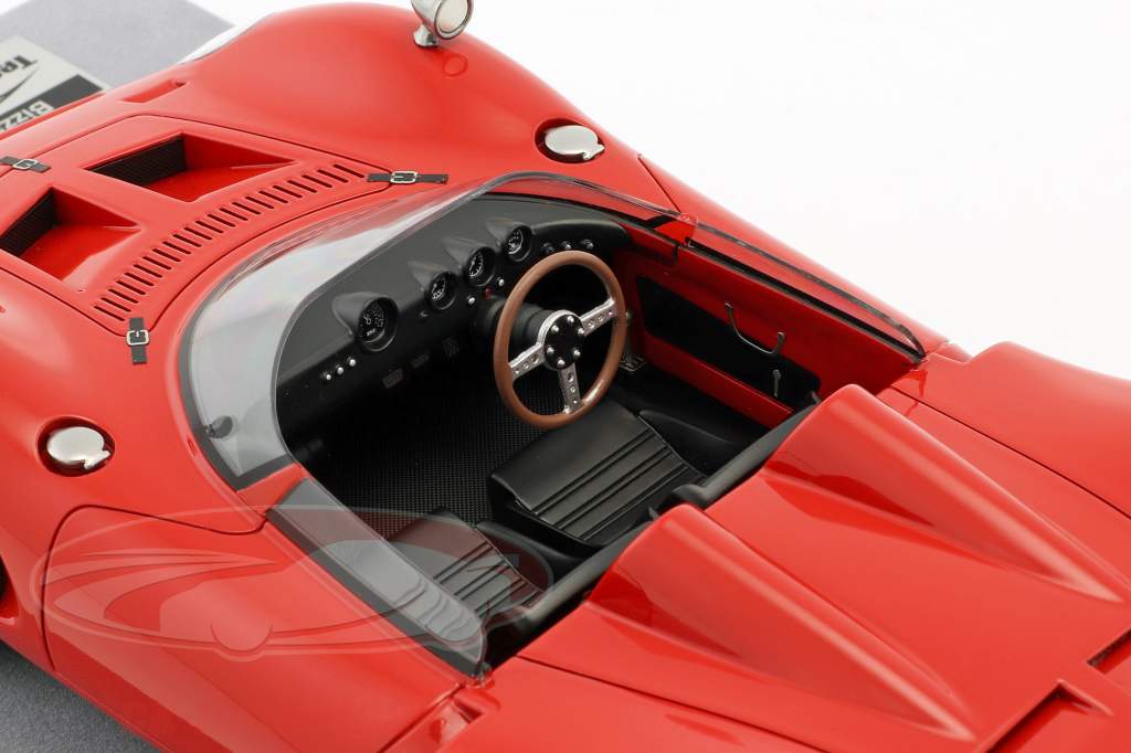 Bizzarrini P538 spyder Press Version 1965 rosso corsa 1:18 Tecnomodel