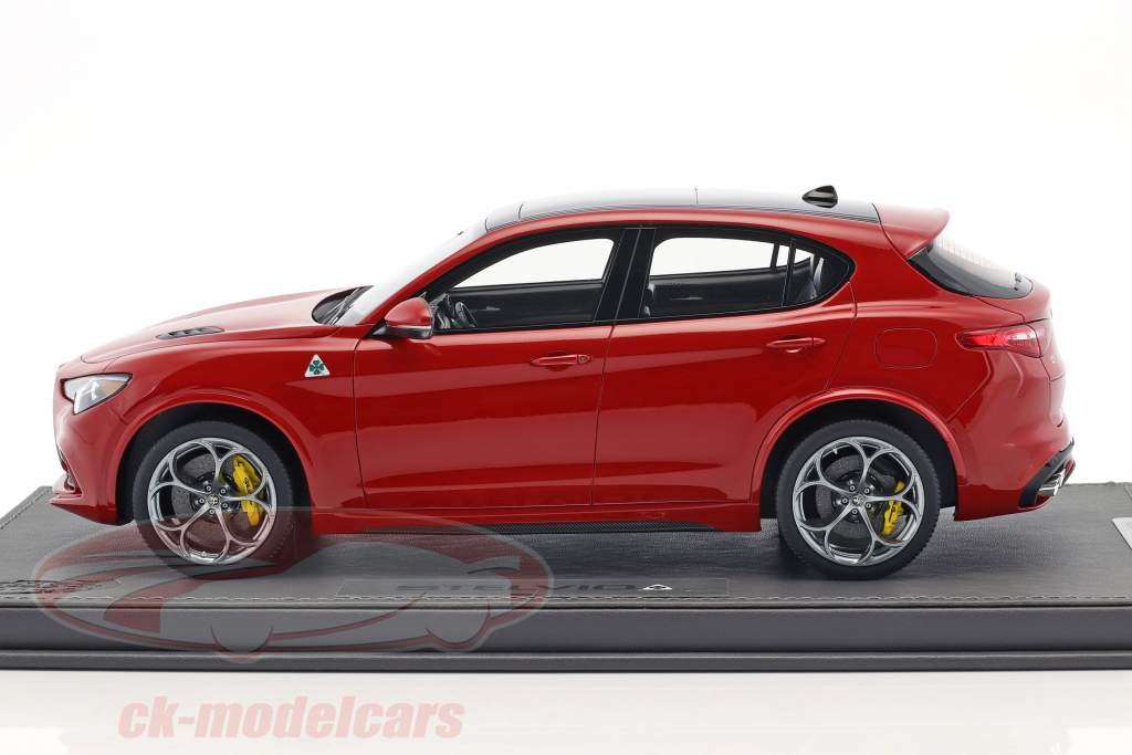 Alfa Romeo Stelvio Quadrifoglio 建造年份 2016 Alfa 红 1:18 BBR