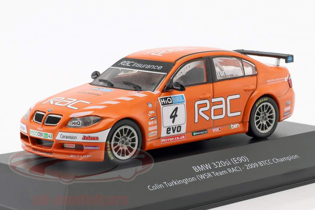 Colin Turkington BMW 320si (E90) #4 BTCC champion 2009 1:43 Atlas