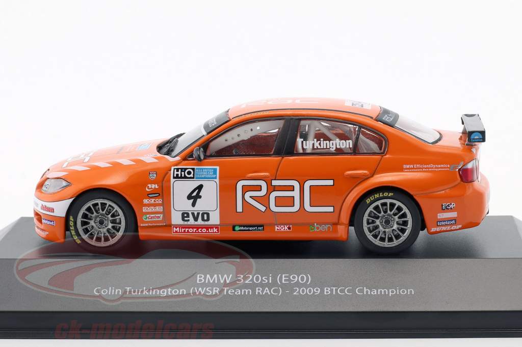 Colin Turkington BMW 320si (E90) #4 BTCC champion 2009 1:43 Atlas