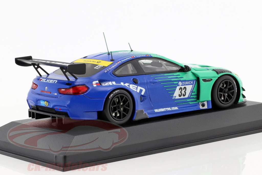 BMW M6 GT3 #33 24h Nürburgring 2018 Dumbreck, Dusseldorp, Imperatori, Klingmann 1:43 Minichamps
