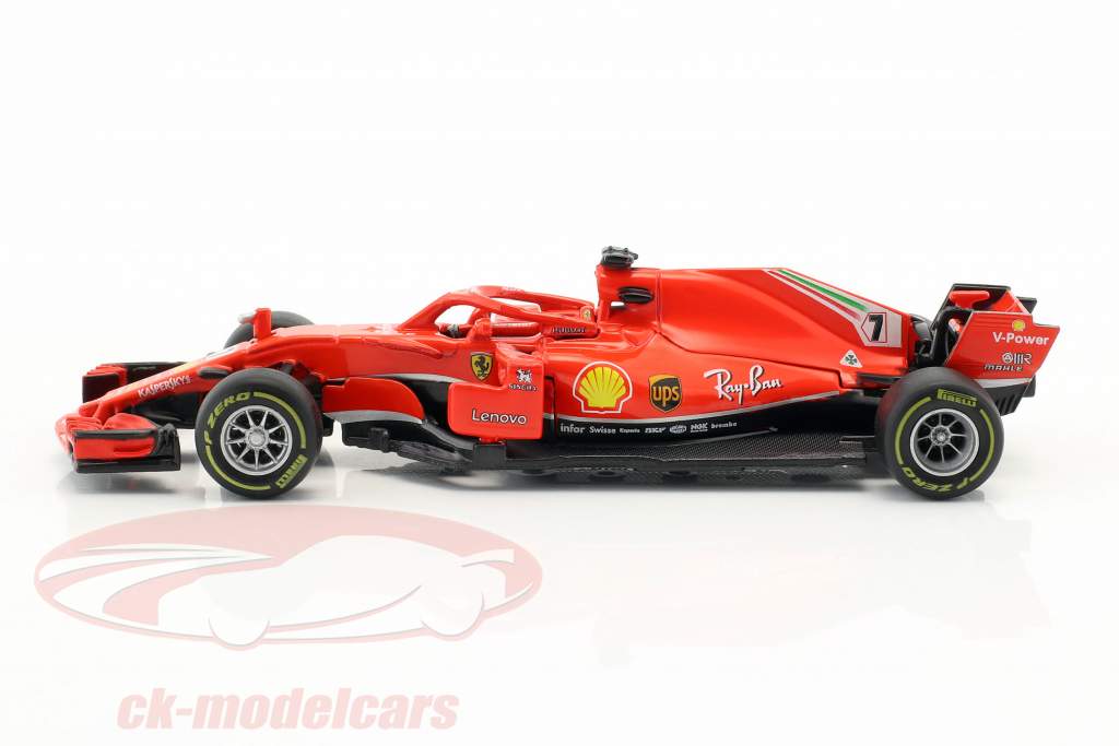 Bburago 1:43 Kimi Räikkönen Ferrari SF71H #7 formula 1 2018