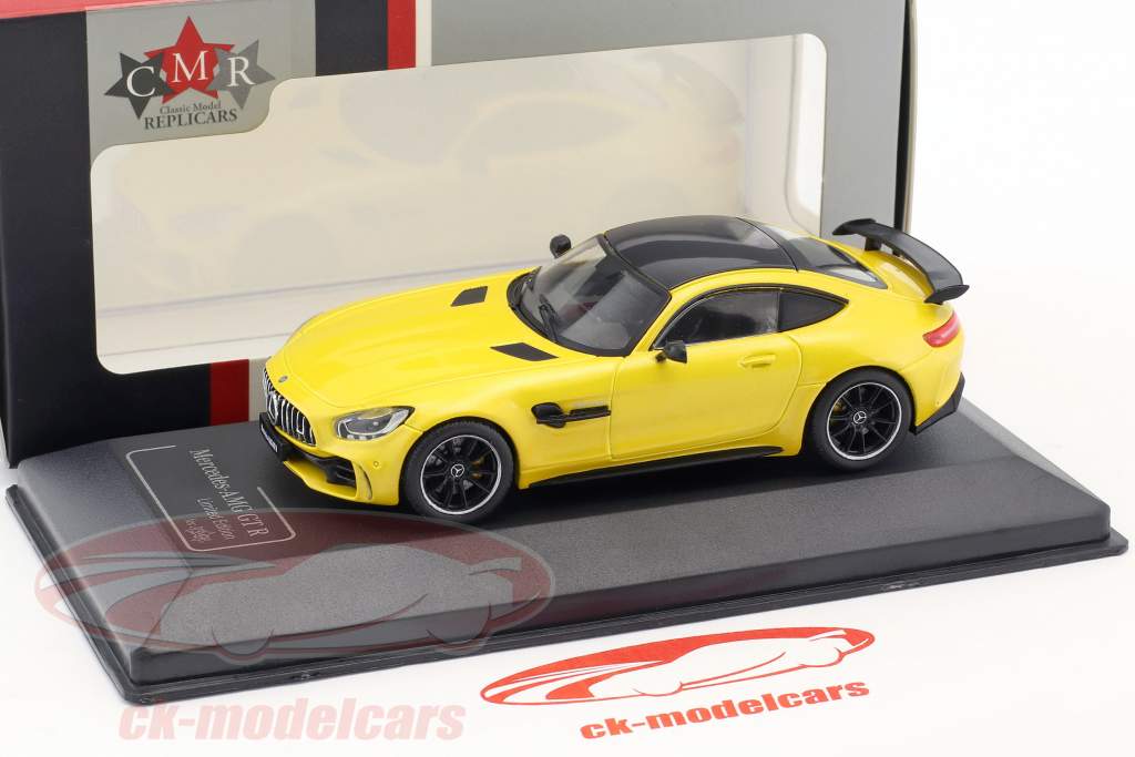 Mercedes-Benz AMG GT-R solarbeam geel 1:43 CMR