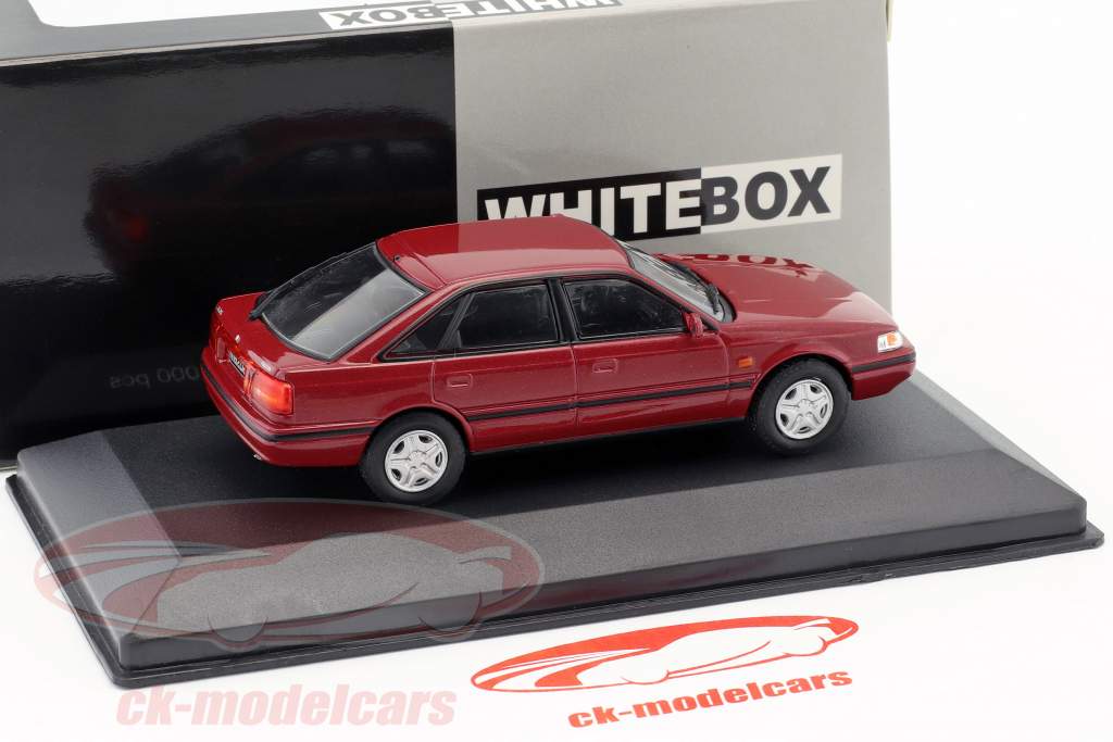 WhiteBox 1:43 Mazda 626 year 1990 dark red metallic WB231