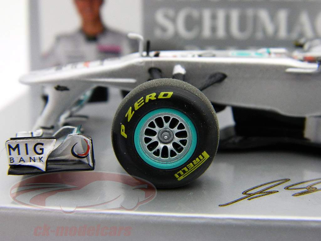 Minichamps 1:43 Michael Schumacher Mercedes GP Petronas MGP