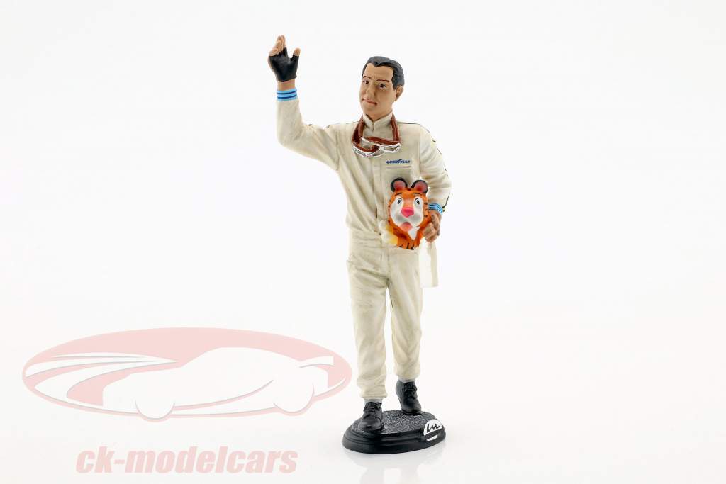 Jack Brabham победитель Франция GP чемпион мира формула 1 1966 водитель фигура 1:18 LeMansMiniatures